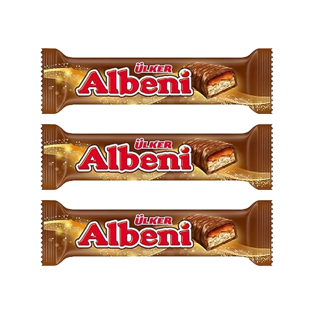 Ulker Albeni Chocolate 3 × 52g
